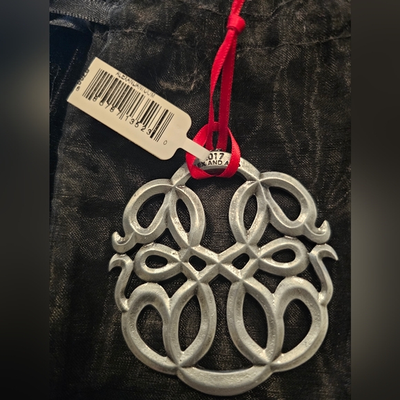 Alex and Ani Rafaelian Silvertone Path of Life Swarovski Accent Ornament NWT - Picture 3 of 4